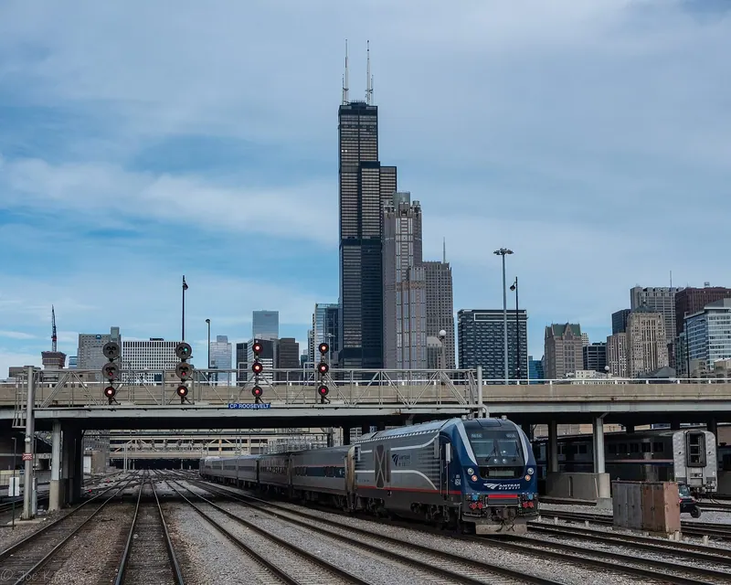 Blue Water and Chicago skyline, November 2020